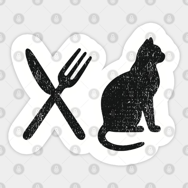 Eat Pussy Cat NSFW Naughty Adult Humor Sticker by Anticorporati